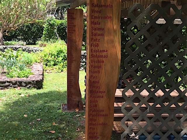 Peace Poles – Montessori School of Maui